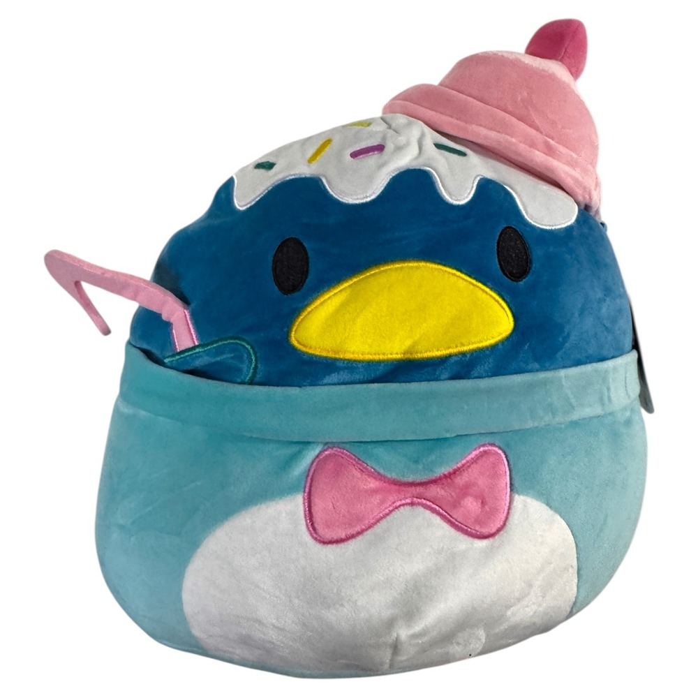 Squishmallows Tuxedosam Hello Kitty and Friends Penguin Cupcake Plush Toy‎ New